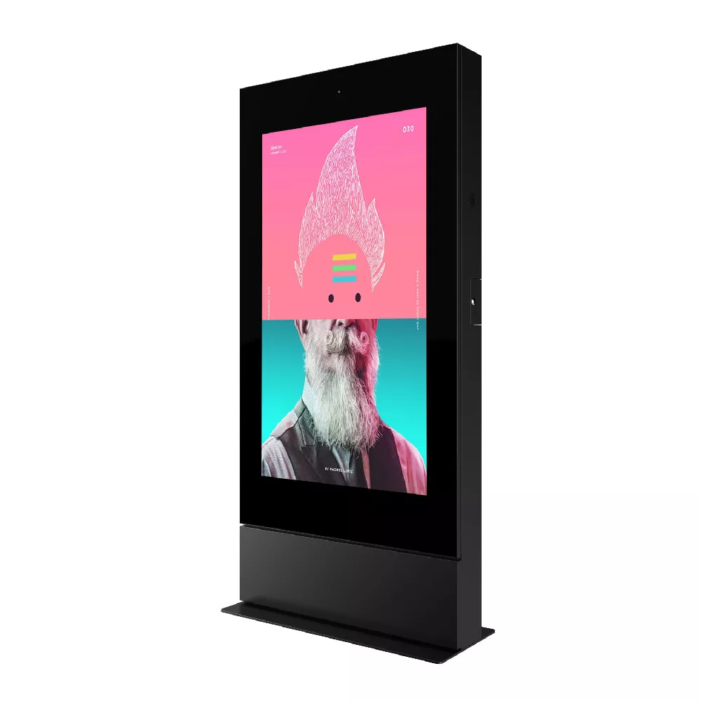 Keewin High Brightness LCD 75 inch outdoor kiosk display