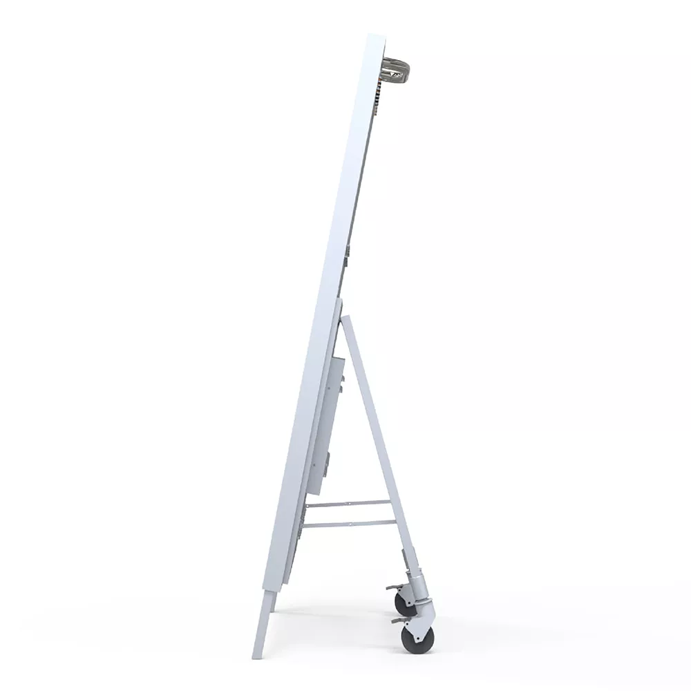Keewin High Brightness LCD moveable battery powered display 4