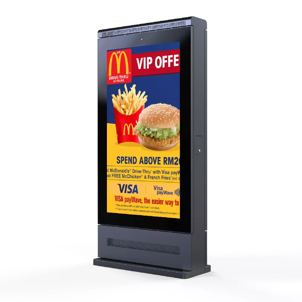 Keewin High Brightness LCD 86-inch outdoor kiosk display
