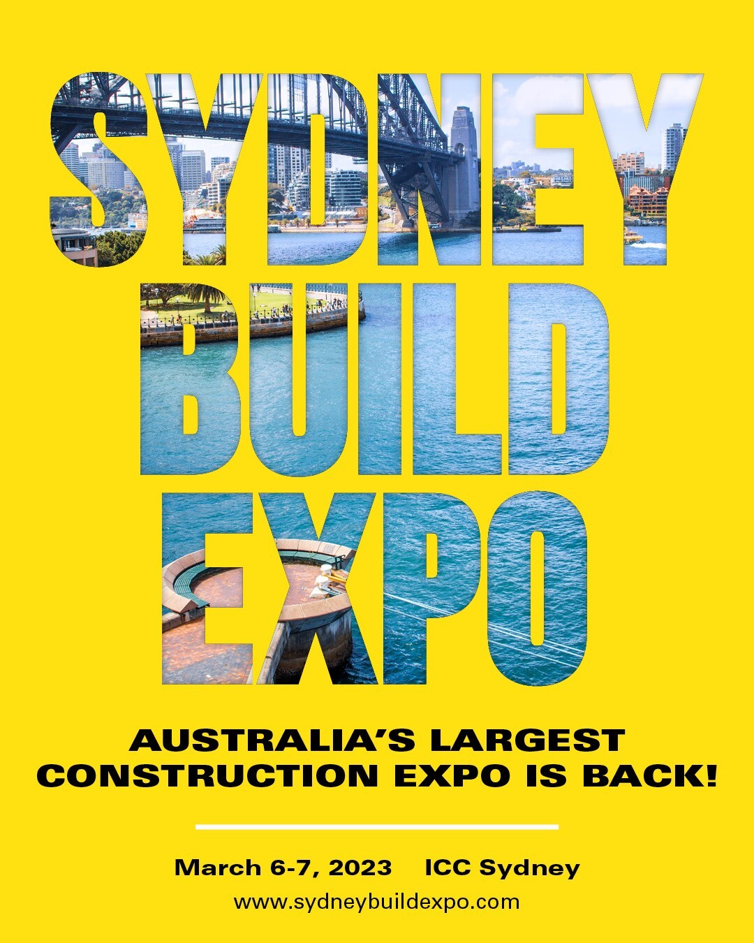 sydney build expo poster
